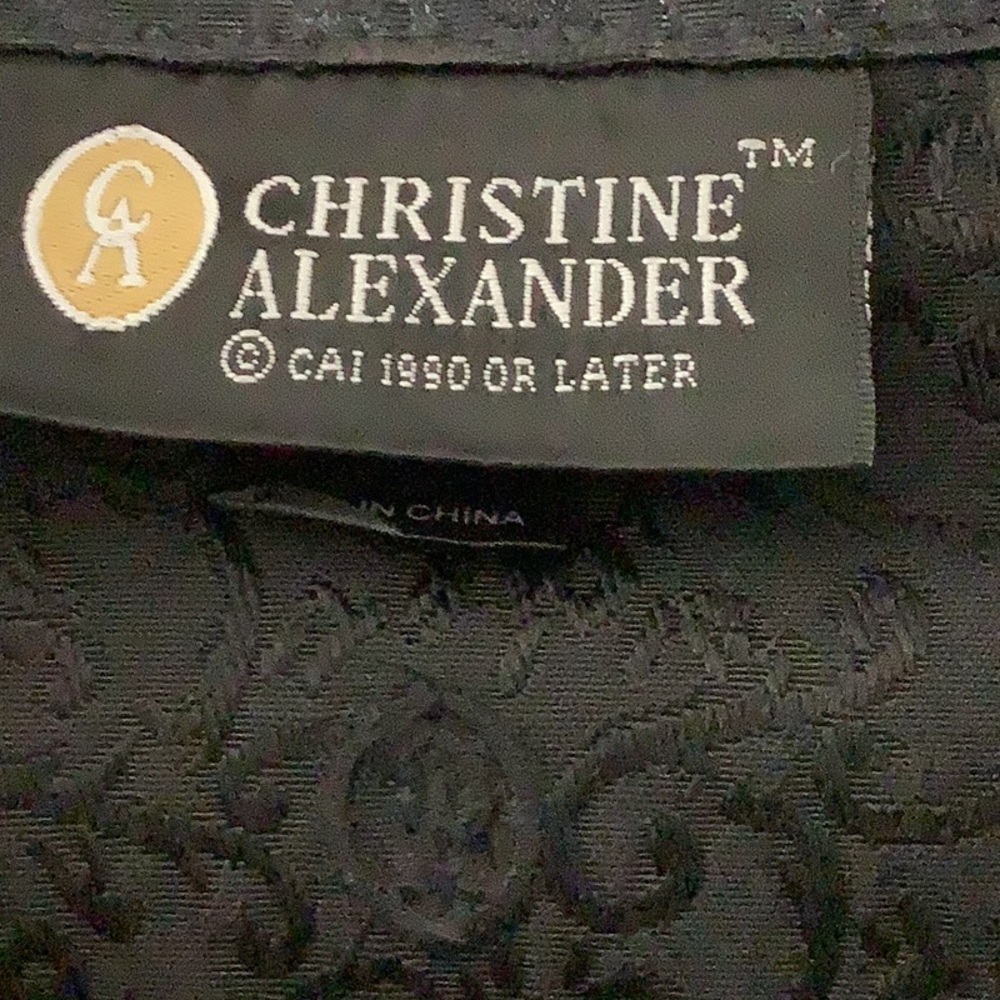 Christine Alexander Black Rhinestone Jacket - Picture 8 of 13